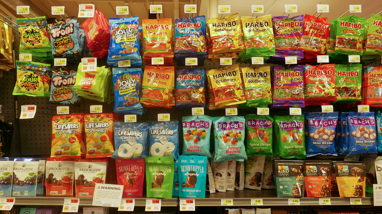 Gelson's candy section