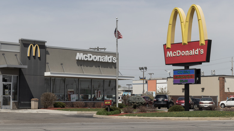 McDonald's storefront