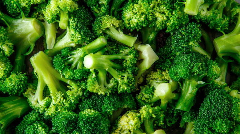 Chopped broccoli