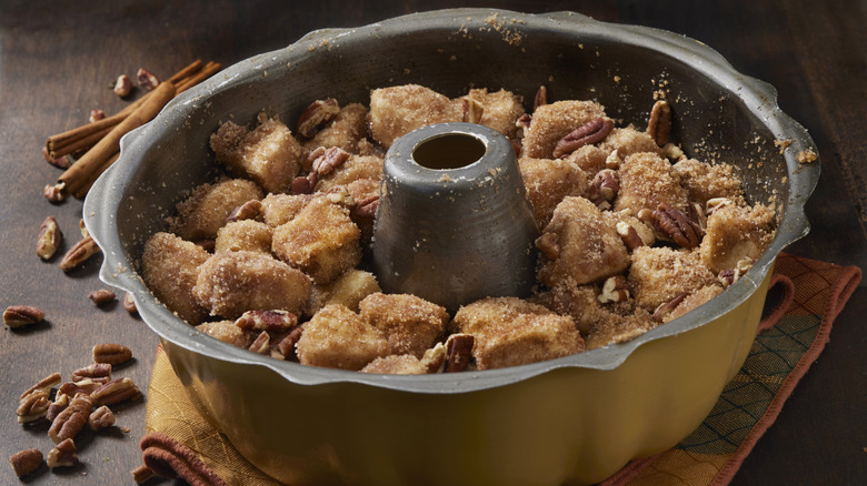 monkey bread in bundt pan