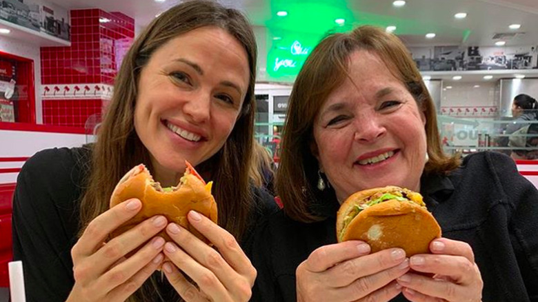 Jennifer Garner and Ina Garten