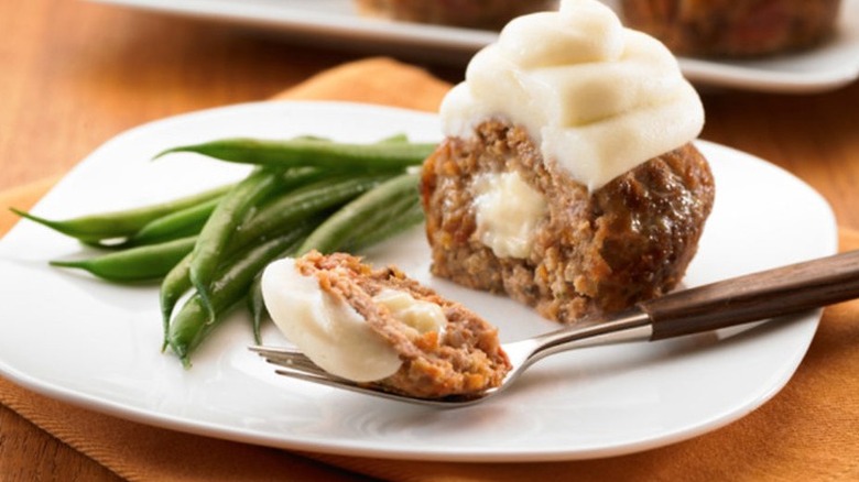 Italian Meatloaf Cupcakes