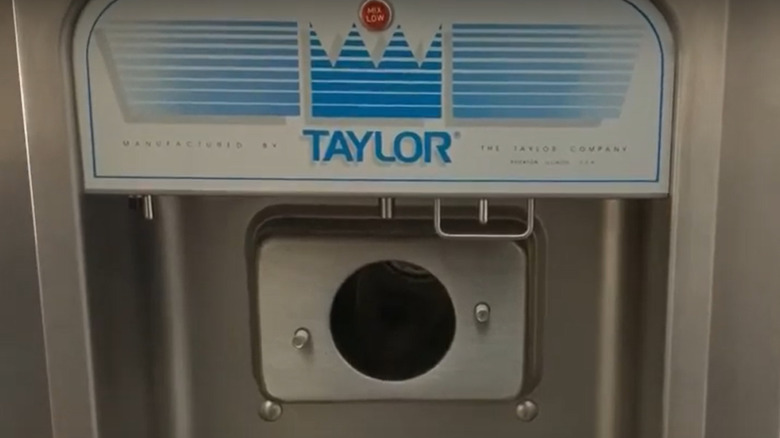 Taylor ice cream machine