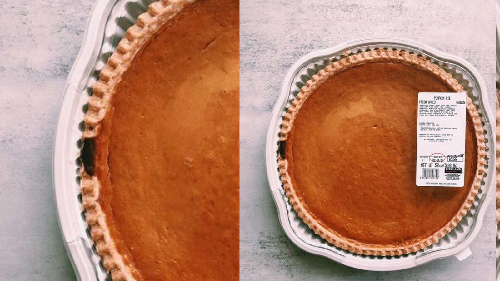 It's Official Pumpkin Pie Is Back At Costco