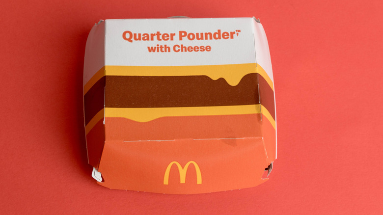 McDonald's Quarter Pounder box