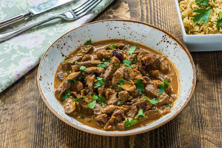 Beef and Mushroom Stew