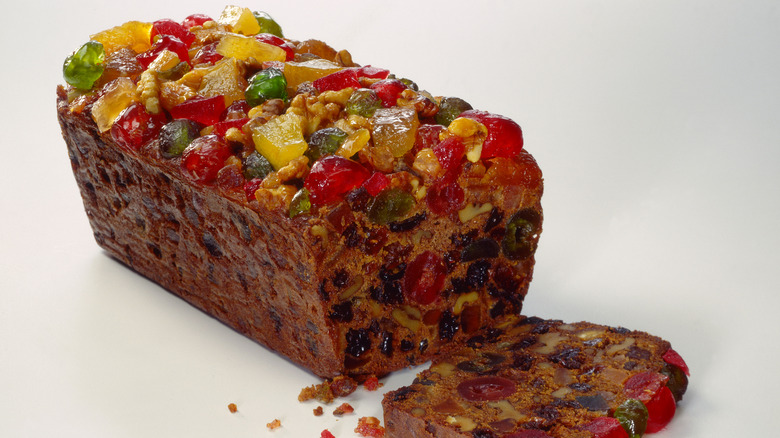 fruit cake loaf