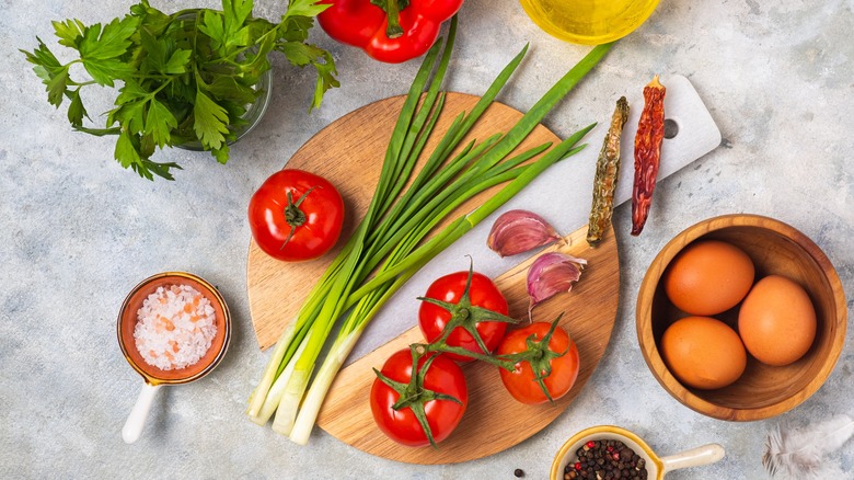 shakshuka ingredients