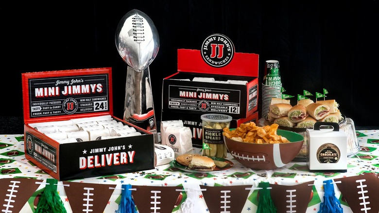 Jimmy John's Super Bowl party catering