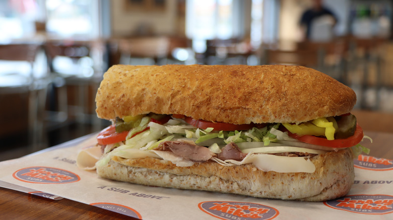 a Jersey Mike's sub