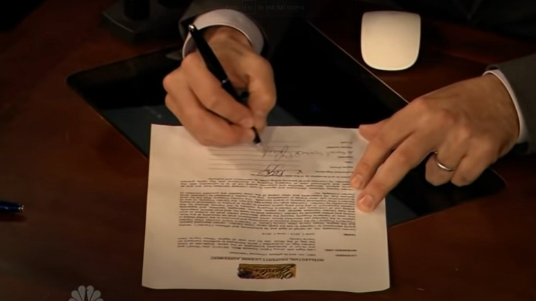 Olive Garden contract