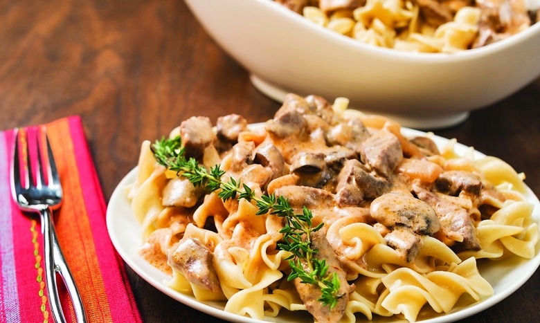 beef stroganoff