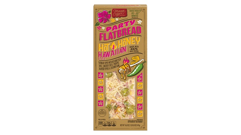 Hawaiian hot honey flatbread product box