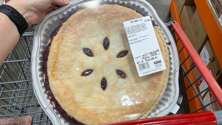 Costco's four berry pie