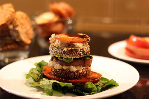 Southern Beet and Potato Stacks