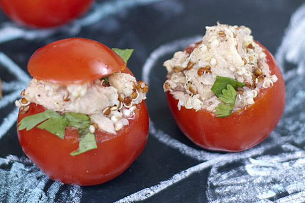 Tuna-Stuffed Tomatoes