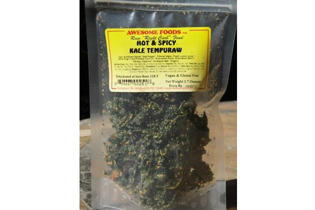 Hot & Spicy Kale Tempuraw