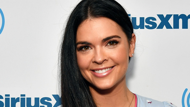 Katie Lee smiles at event