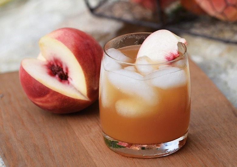 Bourbon Peach Cooler