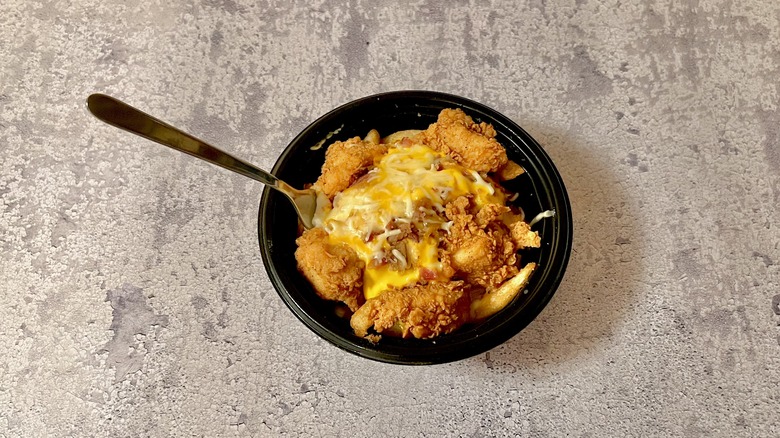 fork in KFC Smash'd bowl