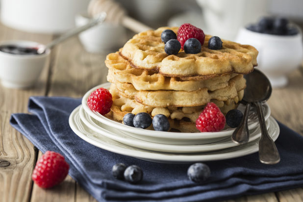 Jazzed Up Frozen Waffles