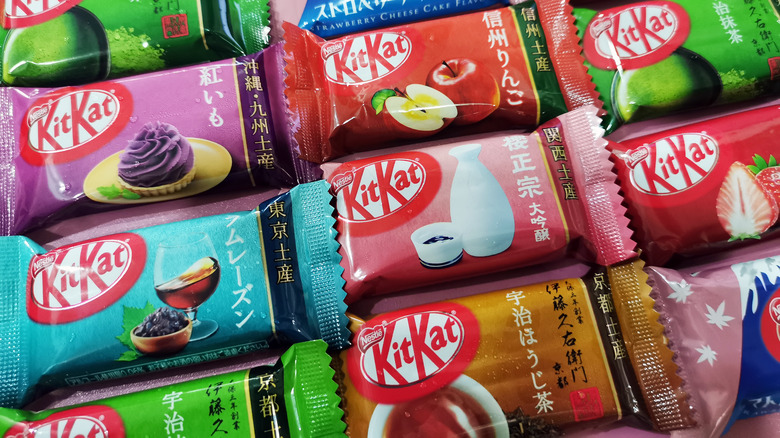 international Kit Kat flavors