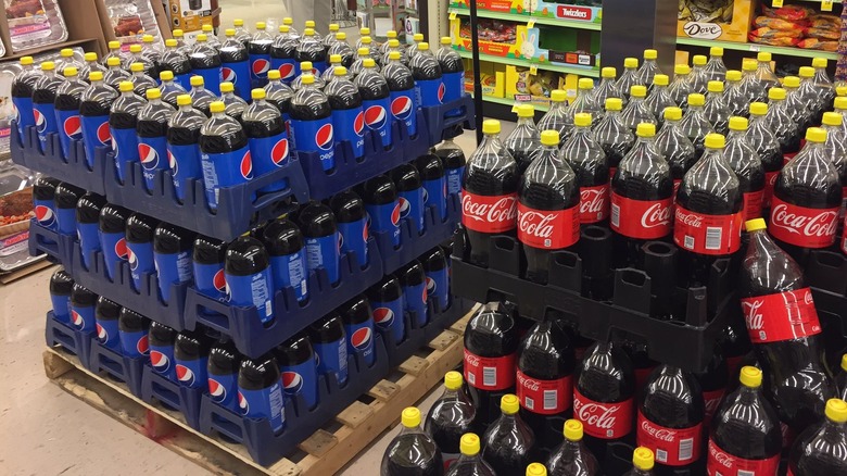 Kosher Coke and Pepsi bottles