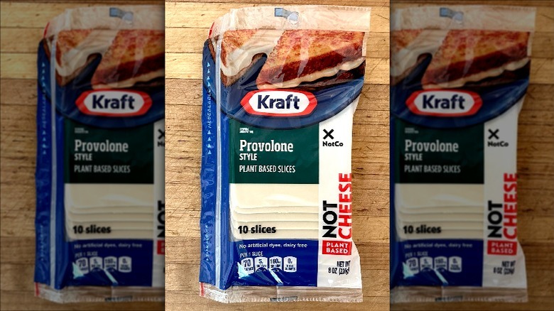 Kraft NotCheese Provolone style