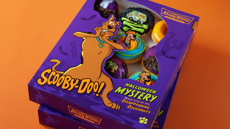 Scooby-Doo Krispy Kreme donut box