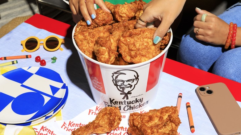 KFC Bucket of chicken