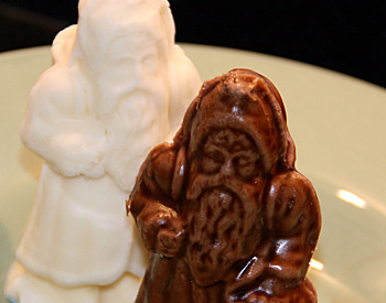 Molded Santa Desserts