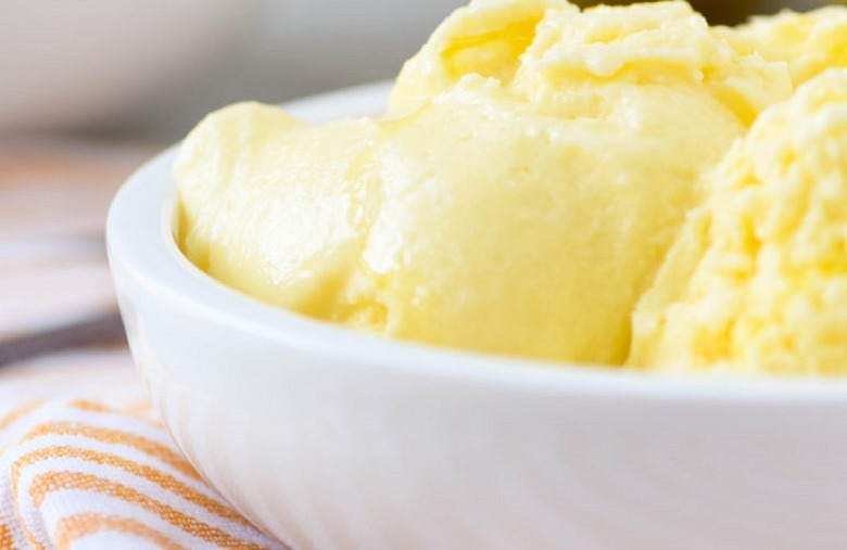 Lemon Olive Oil Ice Cream