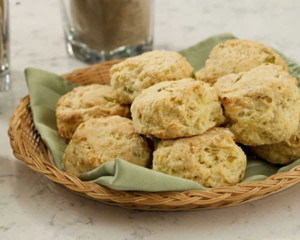 Leek and Onion Scones