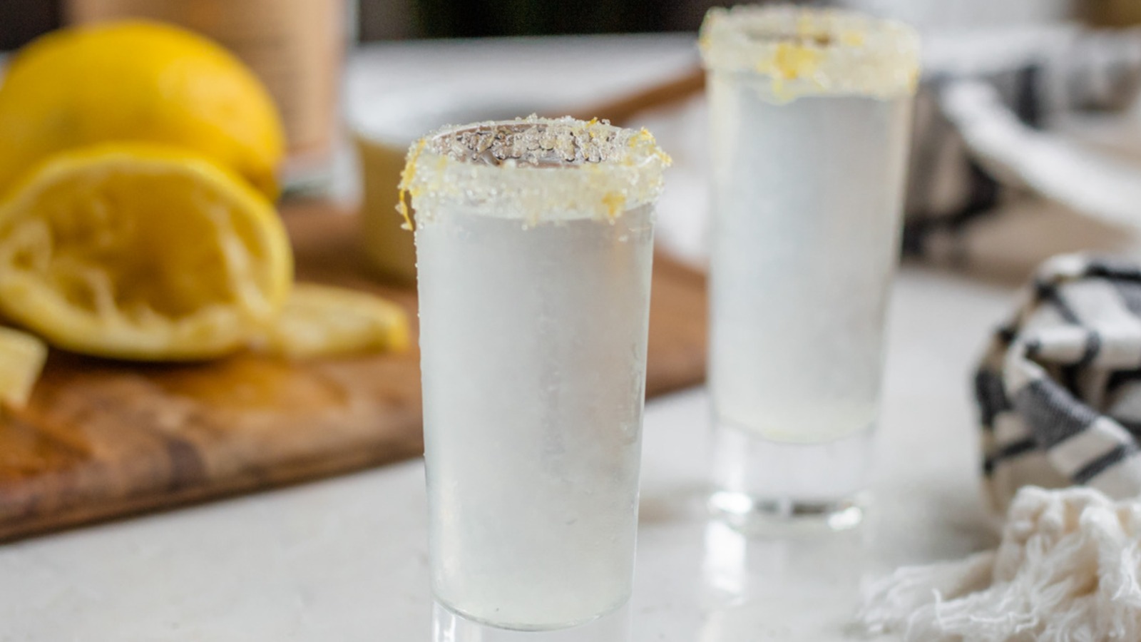 lemon drop shot recipe with simple syrup