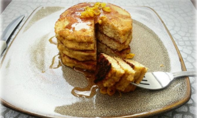 Lemon Poppy Seed Pancakes