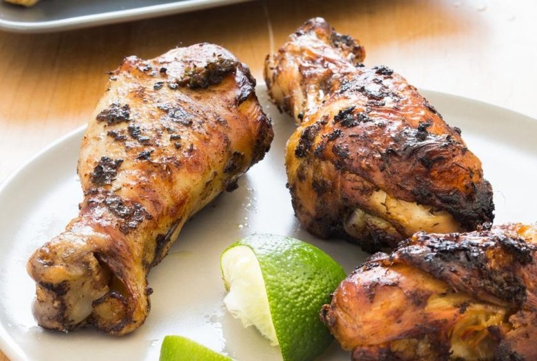 Slow Cooker Caribbean Chicken Drumsticks