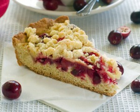 Slow Cooker Cranberry-Orange Cake