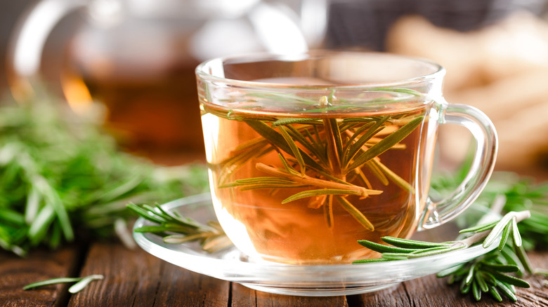 Rosemary tea herb herbal