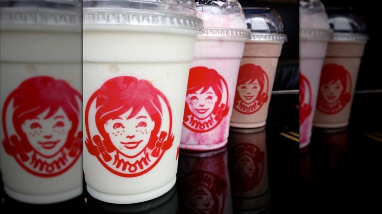 Three Wendy's Frosties