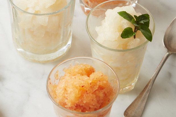 To Finish: Peach Granita 