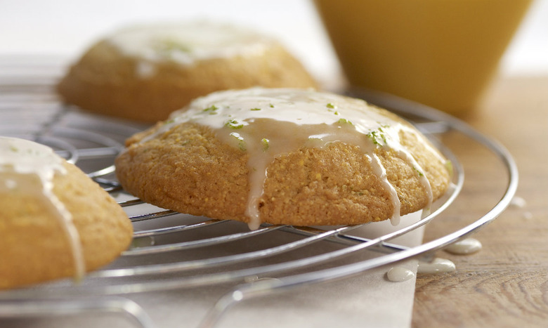 Lime Cornmeal Cookies