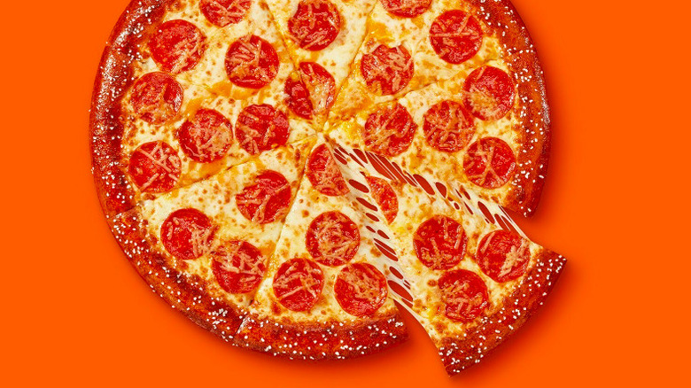 Little Caesars pretzel crust