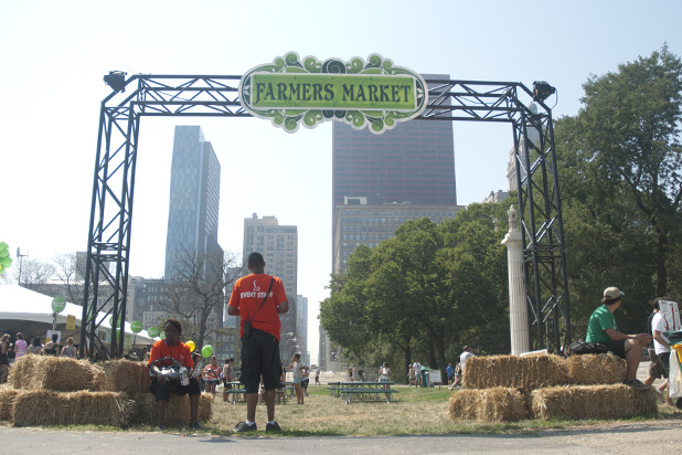 The Farmers Market Area