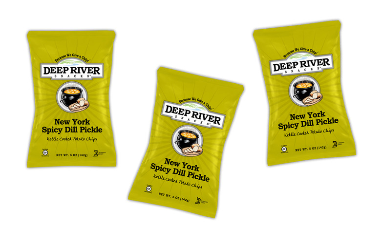 Deep River New York Spicy Dill Pickle Chips