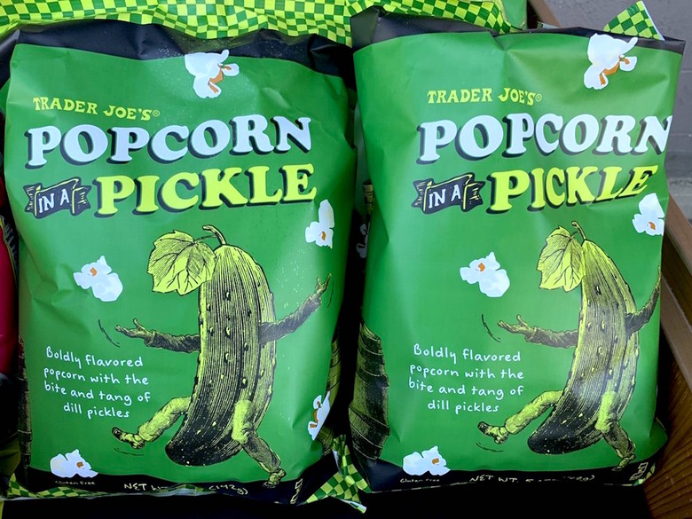 Trader Joe's Popcorn in a Pickle