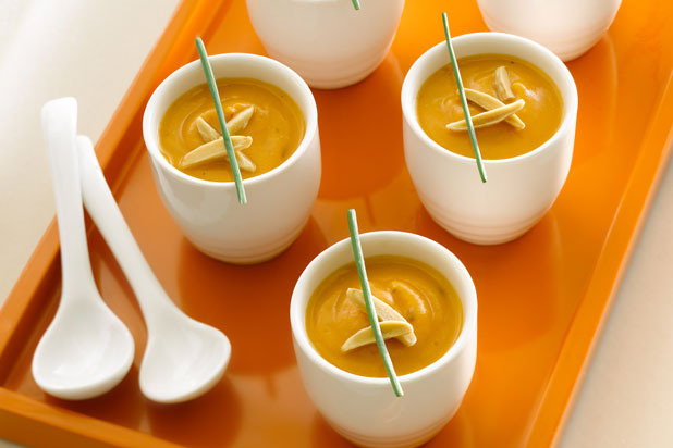 Sweet Potato Almond Chipotle Soup