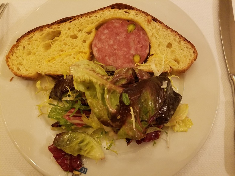 Saucisson en Brioche