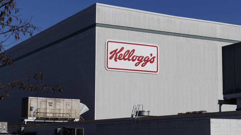 Kellogg's factory exterior