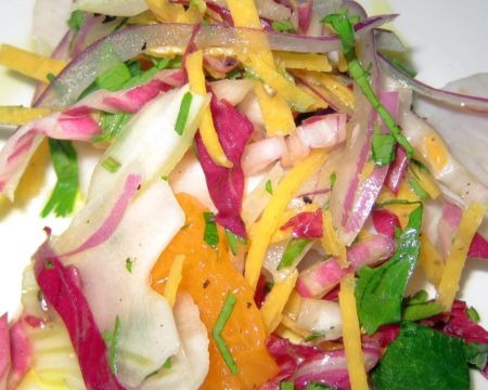 Mahi and Radicchio Ceviche