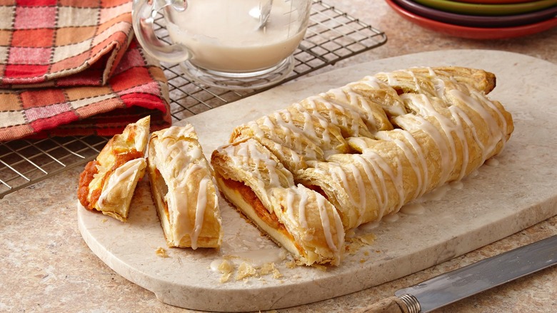 Pumpkin Cream Cheese Danish